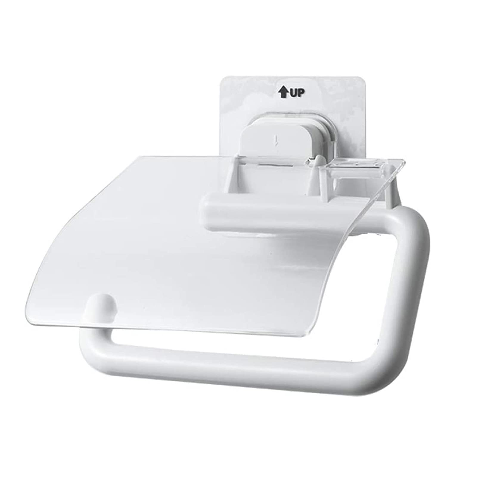 トイレットペーパーホルダーバスルーム用クリアティッシュロールディスペンサー トイレットペーパーホルダーバスルーム用クリアティッシュロール