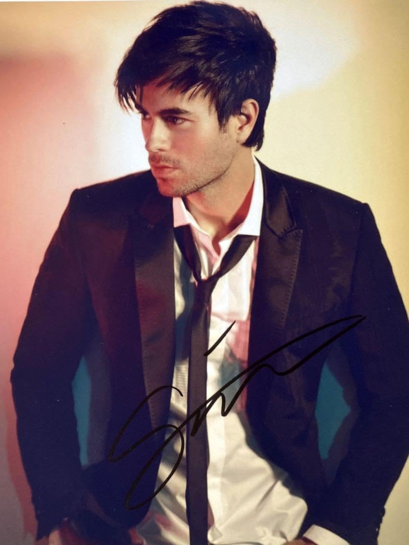 Enrique Iglesias Signed Ultra Large Photo Enrique Iglesias