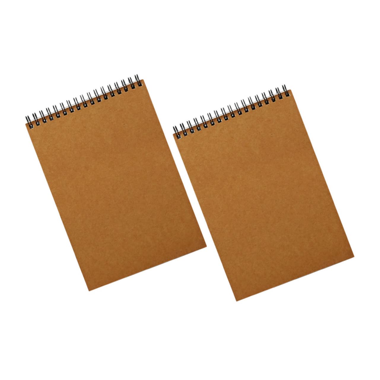 2pièces Lot De Cahiers De Dessin Papier Vierge Pour Croquis Et Dessins Portable Et Pratique