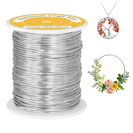 X1mm Premium Aluminum Craft Wire Spool