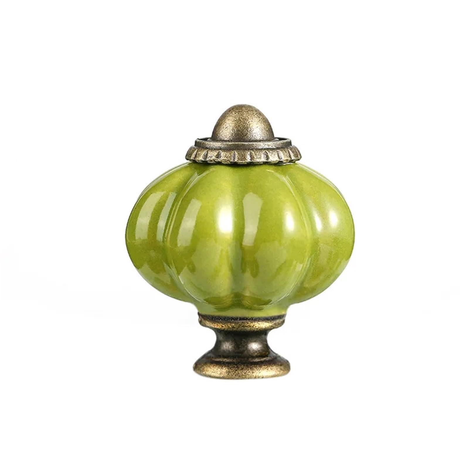 Cidegoo 6PCS Ceramic Cabinet Knobs Kitchen Pulls Dresser Door Handles