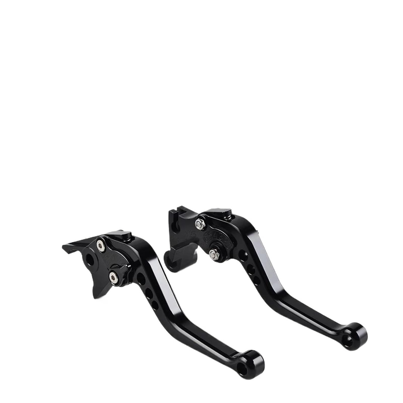 sagSGESD Motorcycle Brake Clutch Lever for K&AWAS&AKI 650R/ER-6F 650 1000 Z900 Z650 Z 900 Vulcan/S 650cc(Black Short)