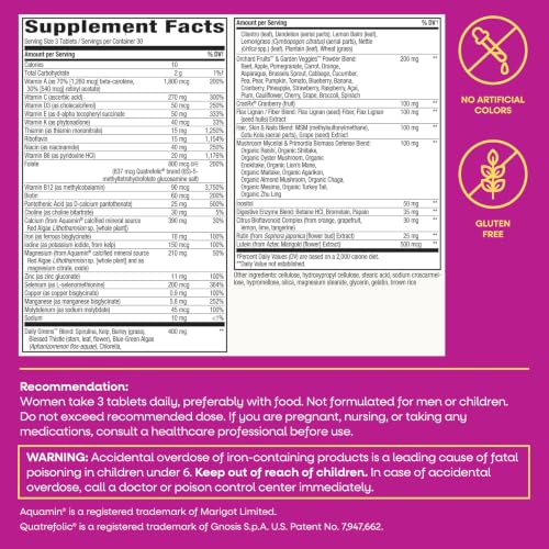 Nature's Way Alive! Max3 Potency Women's Complete Multivitamin, 90 ct - image 8