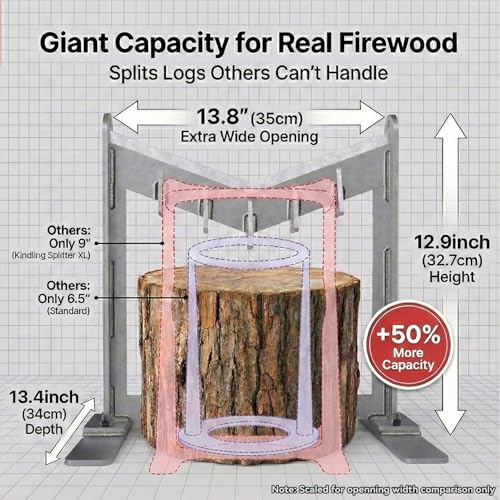 Kinetic Log Splitter Electric