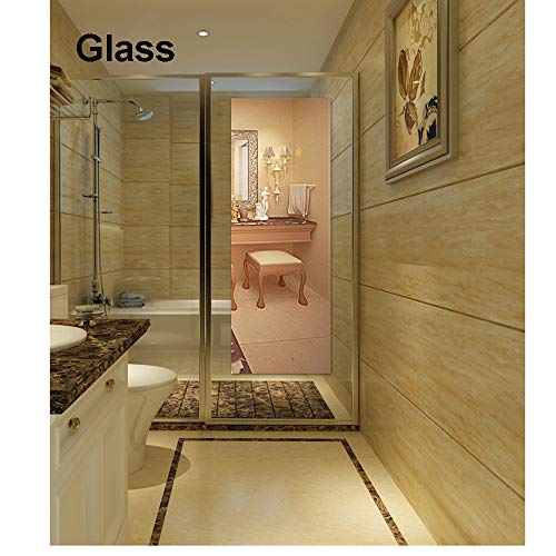 De flexibele Stickers van de Spiegelmuur, Zelfklevende Spiegelbladen, de Zelfklevende Zilveren Decal van de… - Afbeelding 6