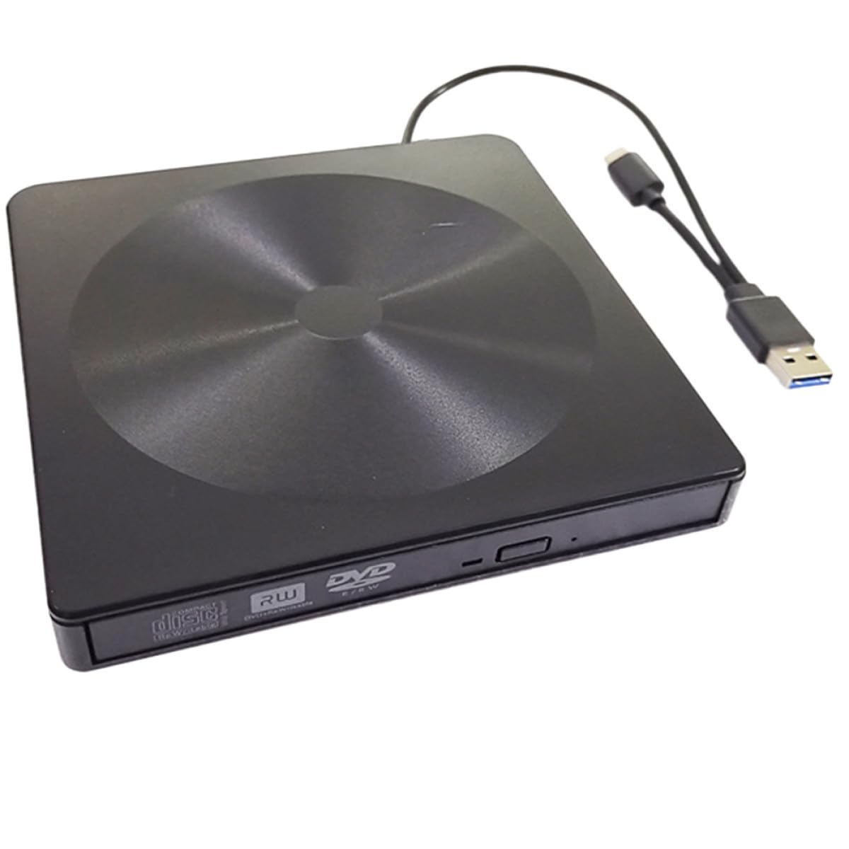 Typec External DVD Drive Multifunctional USB CD Drive for Laptop Compatible with Windows and Portable Optical Disc Burner Black-image-29