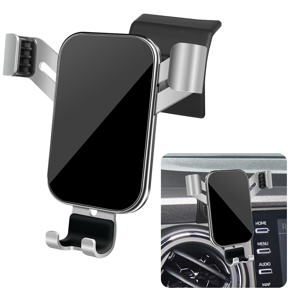 LUNQIN Car Phone Holder for Toyota Tacoma 2016 2017 2018 2019 2020 2021 2022 2023 Truck Auto Interior Accessories Best Cell Phones Mount Cellphone