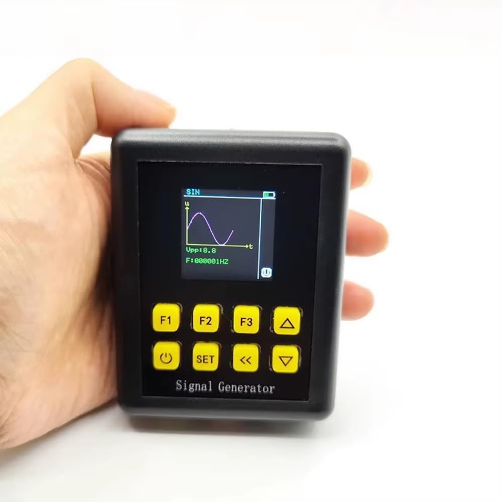 Generador de Señales Multifunción Portátil, con Modulación Pwm/Pulso/Onda Sinusoidal/Triangular Ajustable, Salida de 0-20 Ma Y 0-10 V.