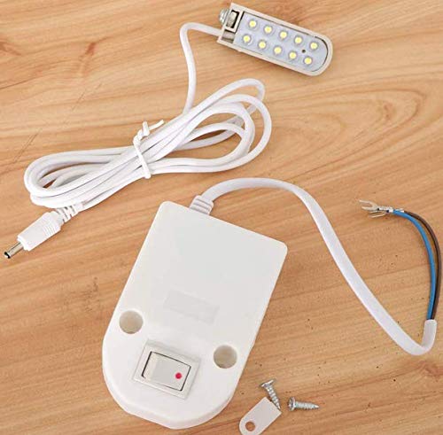 Zenith 10 LED Lamp Mini Sewing Machine LED Light for Sewing Work Multipurpose for Any Automatic Sewing Machines (Singer/Usha/Brother/Juki/Jack (1)