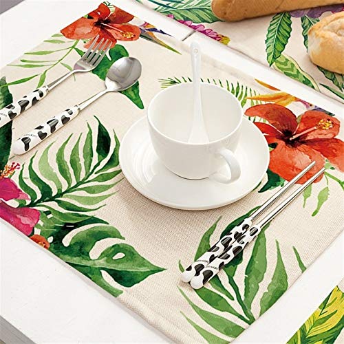 Tapis de table en polyester haut de gamme et dessous de verre - 5
