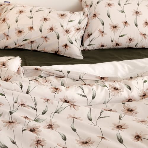 Housse de couette 155x220 cm Tinny bloom pour lit simple 80/90
