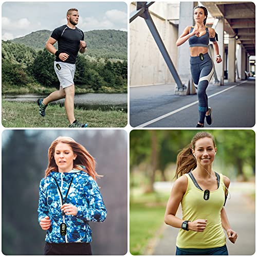 Flintronic Mini-Schrittzähler - 3D-Schrittzähler mit Clip-Lanyard, Genau für Gehen, Laufen, Sport...