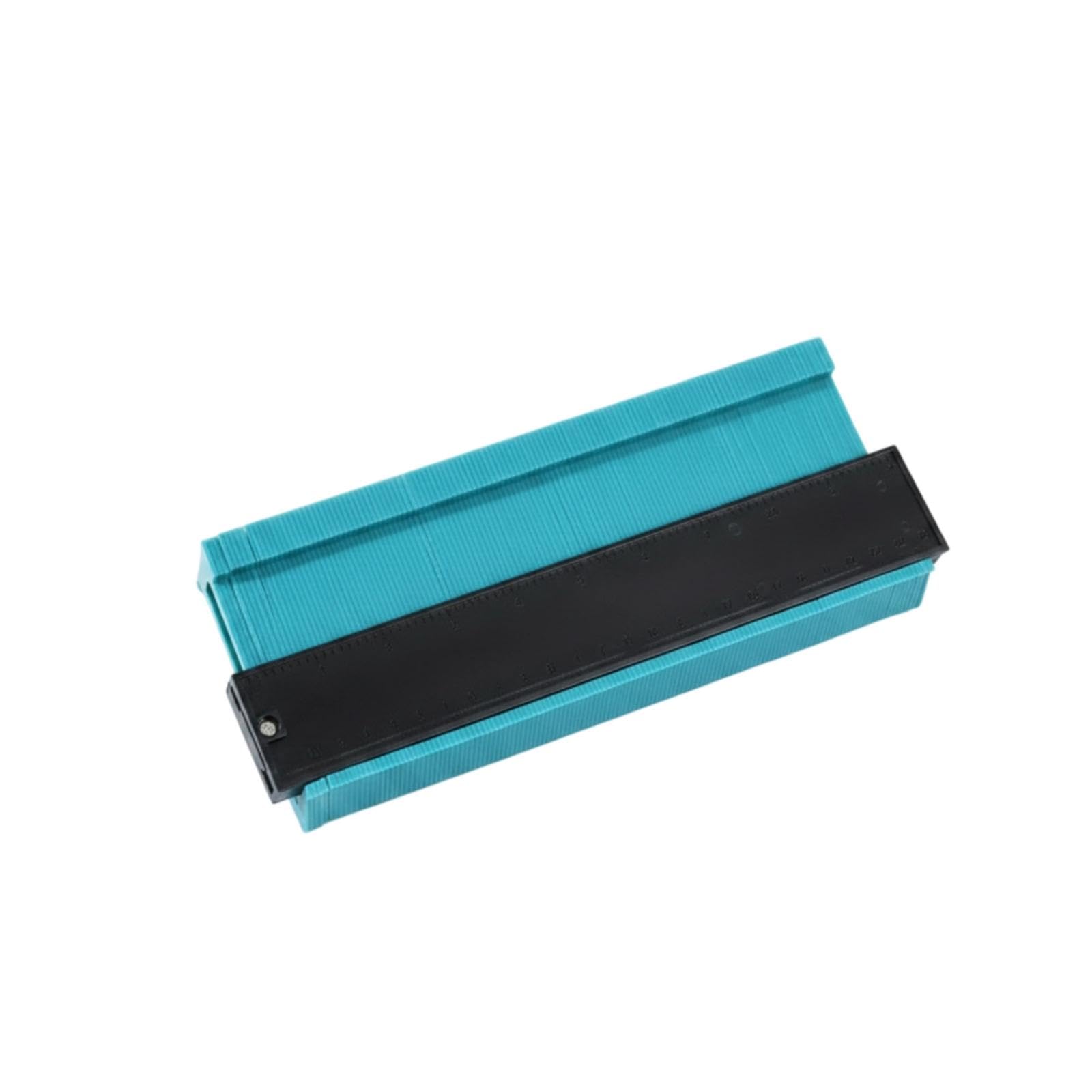 CALANDIS Outline Gauge Sliding Pins Outline Duplicator Ribbed Edge Profile Copy Tool for Carpentry, Flooring, Tile Layout Green 25CM-image-10