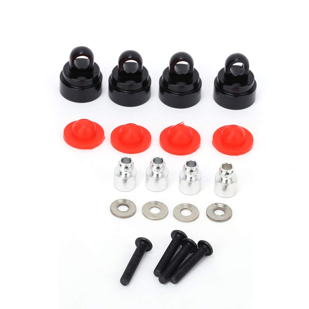 Części zamienne do amortyzatorów do stopu aluminium samochodu RC z napędem na 2 koła 1-10 ECX (Black ECX1037BL)