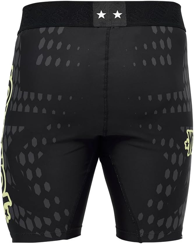 YOKKAO Muay Thai MMA Shorts Unisex | High-Tenacity Elastic with Internal Silicone Support | Ideal for Training & Competition