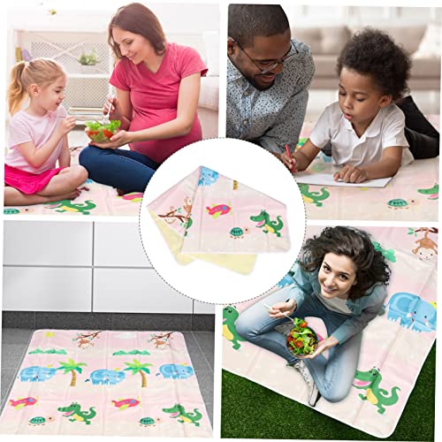 Toyvian Niet-Vloermat Vloerkussens Voor Kinderen Hoge Stoel Voor Baby Kinderen Hoge Stoel Baby Mat Hoge Stoel Matten Voor Laten Vallen Van Voedsel Hoge Stoel Splat Mat Onder Stoel - Afbeelding 3