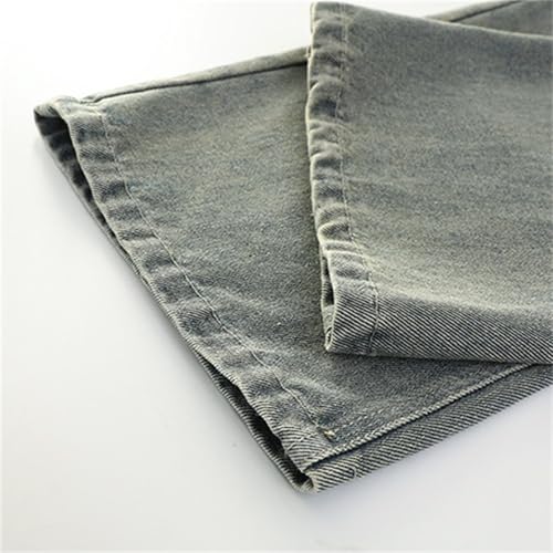 Girls Baggy Straight Leg Jeans Elastic Waist Cute Denim Pants Trendy Y2K Hip Hop Streetwear Trousers2