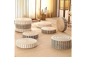 Tatami Floor Round Cushion for Ground Outdoor Sitting
