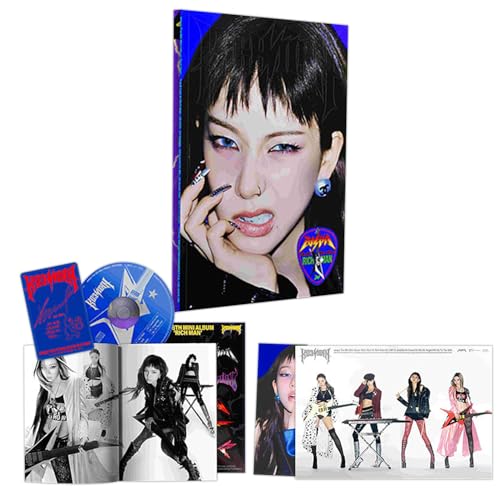 aespa - 6th mini Album [Rich Man] (ENERGY Ver. - KARINA) Photobook + Folded Poster + CD-R + Sticker + Postcard + 2 Pin Button Badges + 4 Extra Photocards