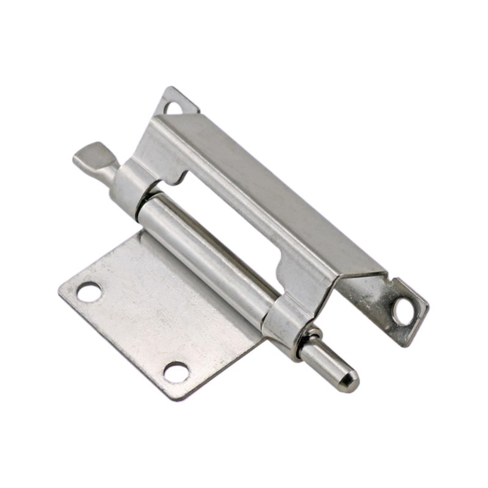 FQJYXWEWL XG02-059S Detachable Right Angle Bending Hinge Made of 304 Stainless Steel 1Pcs