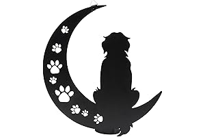 Dog Metal Wall Art Outdoor Decor