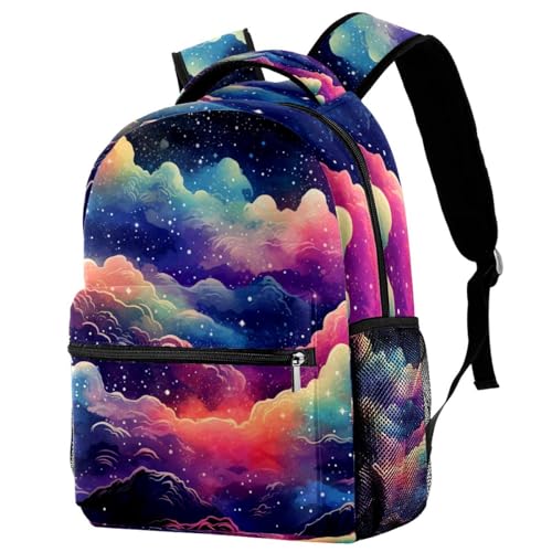 Sac à dos de voyage Campus imprimé planète colorée