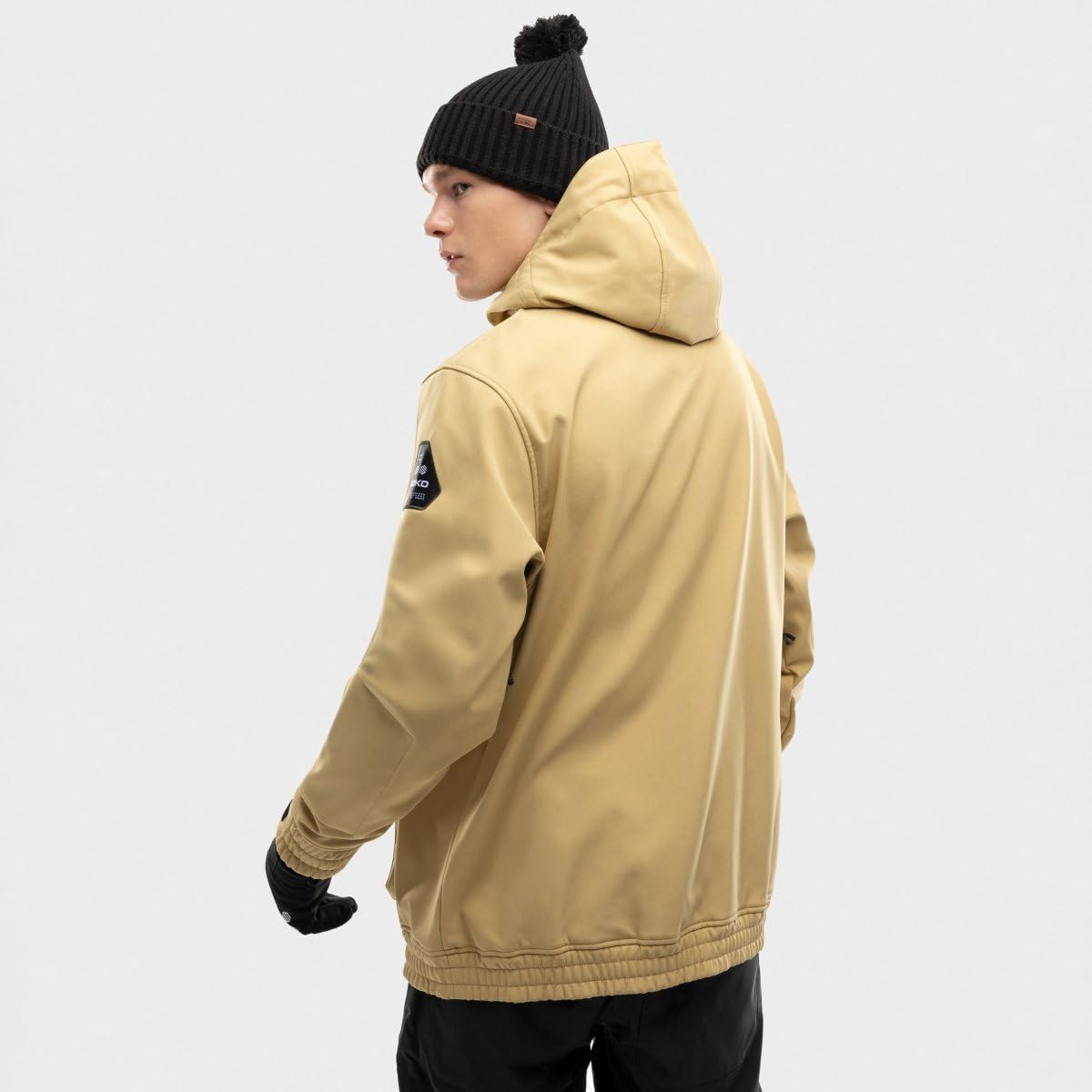 SIROKO - Veste de Snowboard avec Poche Kangourou W3 Kamui