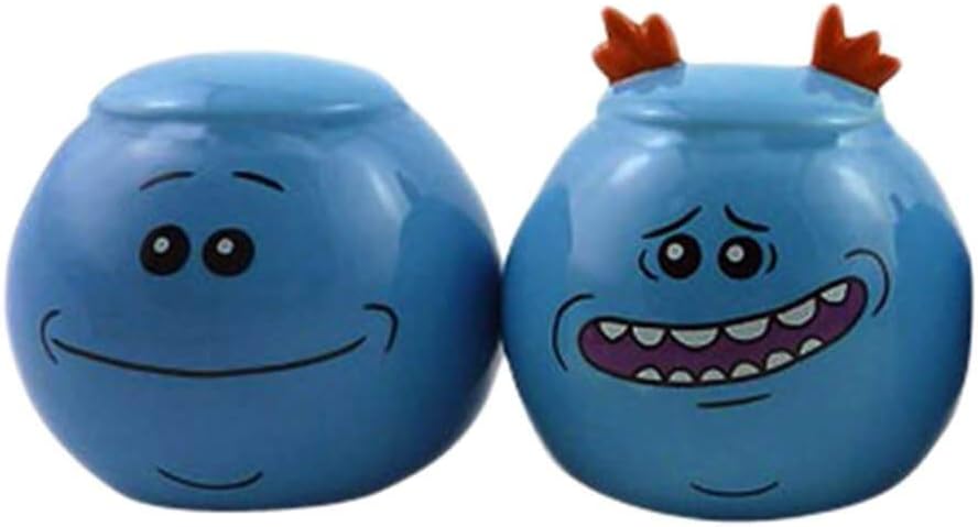 Surreal Entertainment Rick and Morty Mr. Meeseeks Salt and Pepper Shaker Set