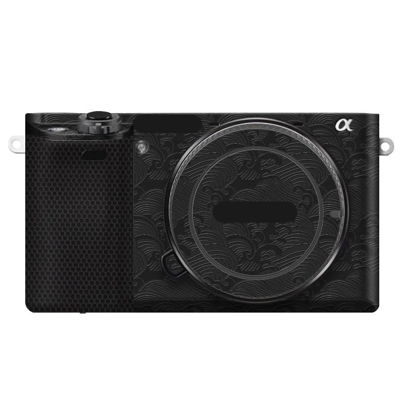 Film vinyle Sony A6100 noir protège appareil photo contre les chocs