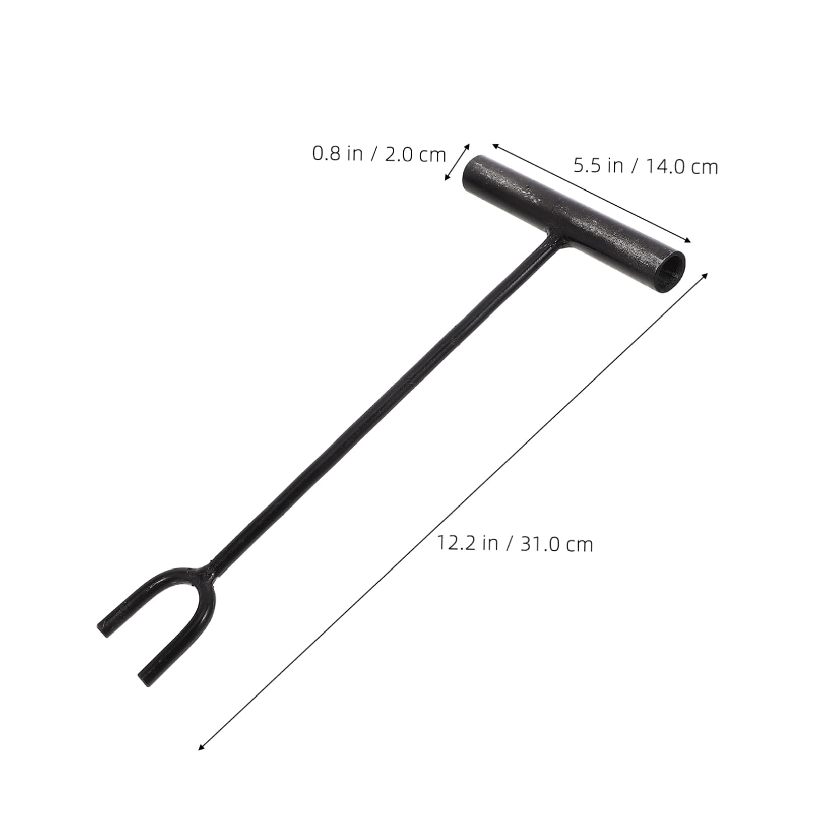 ABOOFAN Handle Utility Key Heavy Duty Valve Tool for Water Shut with Extended Reach Multi Functional for Radiator Gas and Valves