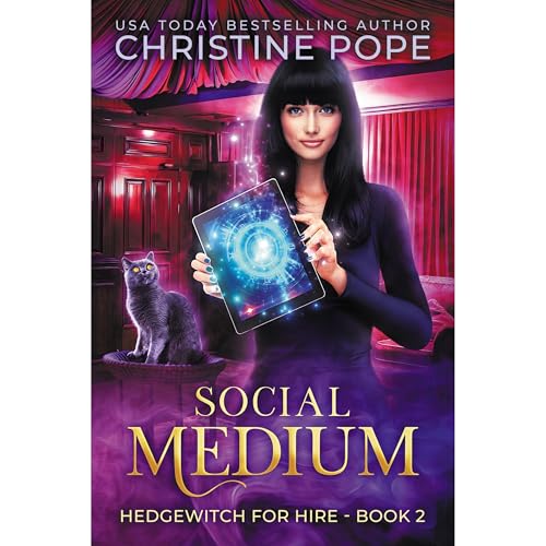 Social Medium Audiolibro Por Christine Pope arte de portada