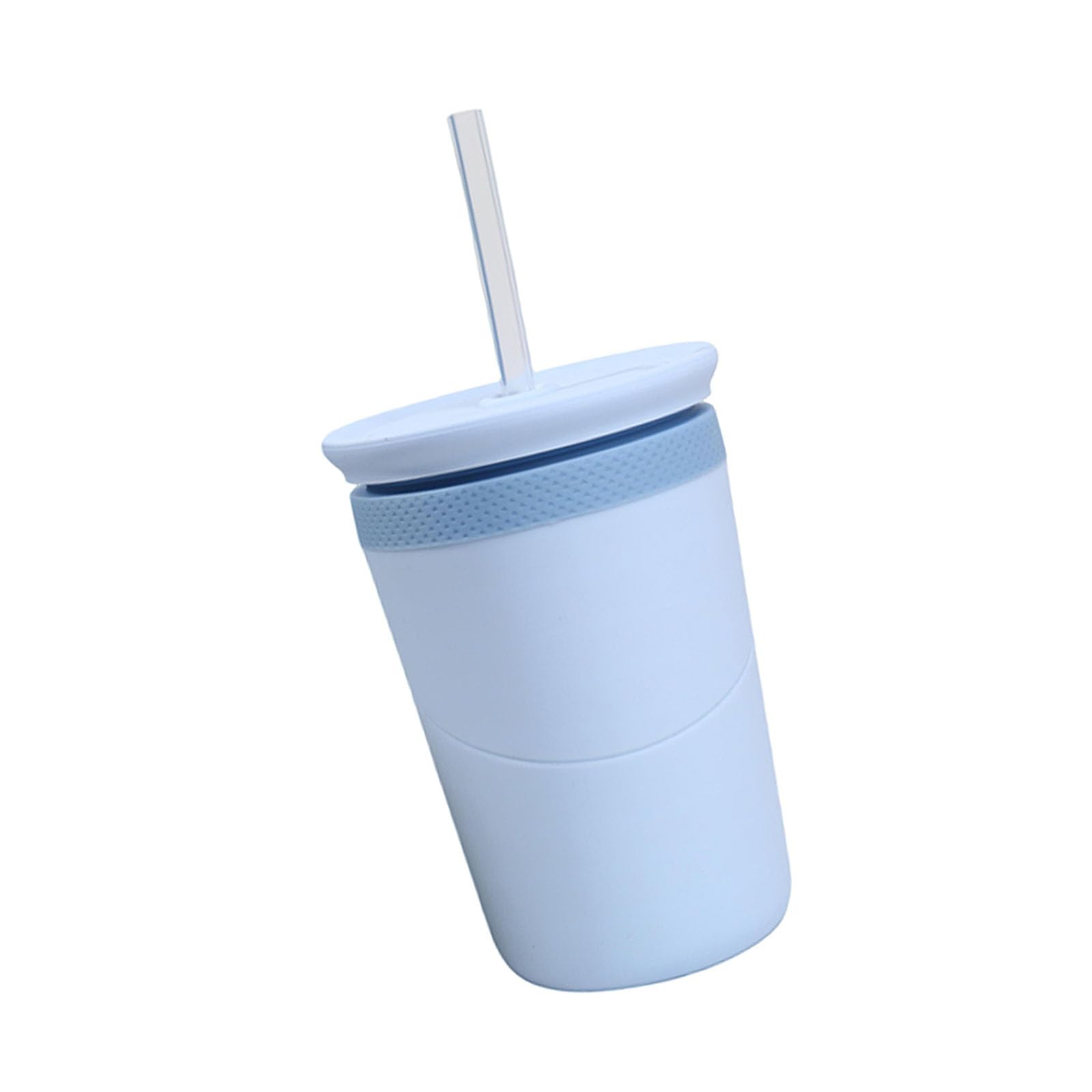 Bbajszx Multi Purpose Metal Drinking Vessel Having Attached Ice Maker and Soft Tube for Effortless Consumption Travel Ice Maker
