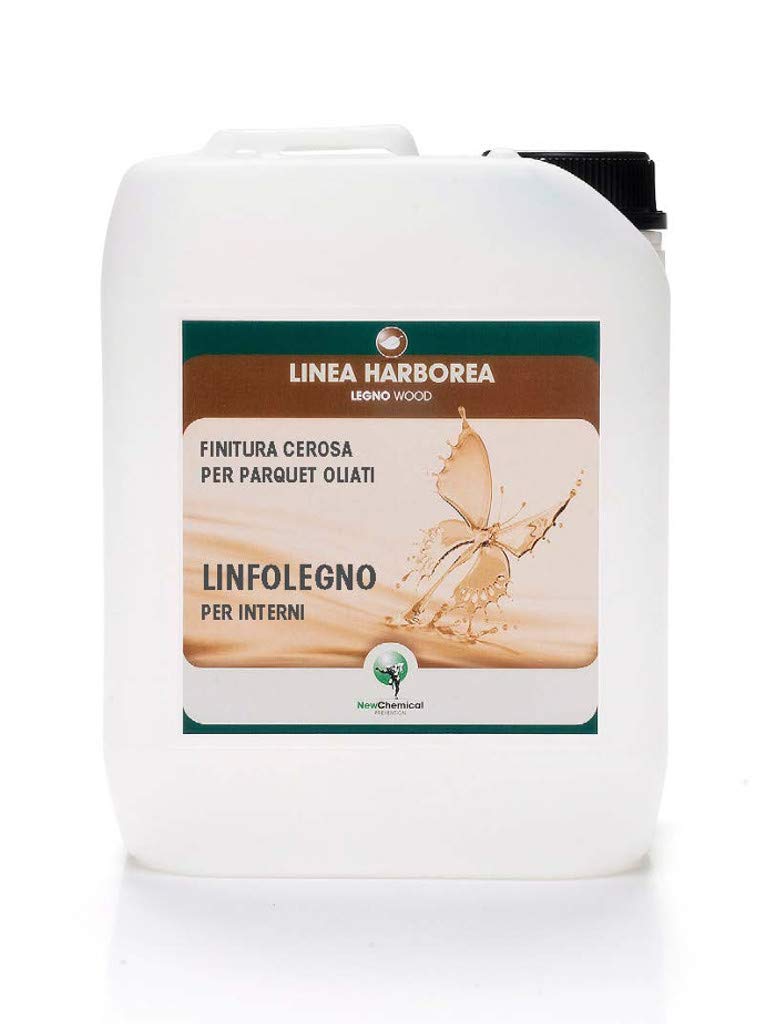 LINFOLEGNO Finitura cerosa parquet oliati - Confezione da 5 Litri