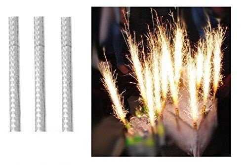 Categoria F1 Durata 60 sec. 100 Candeline Magic Flambe Fontane Luminosa Party Torta 12Cm Categoria F1 (Uso Interno Ed Esterno)