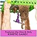 Spin Master Games Sink N’ Sand, Quicksand Kids Board Game with Kinetic Sand for Sensory Fun and Learning – Easy Toy Gift Idea, for Preschoolers and Kids Ages 4 and up