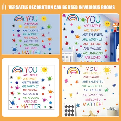 Set de Vinilos Decorativos con Frases y Girasoles Acuarela miniatura 3