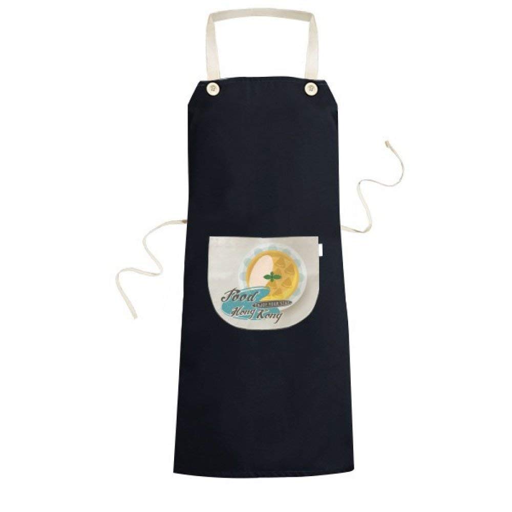 Cadeau de chef tablier Hong Kong Nouilles Udon noir bavoir de poche cuisine chinoise