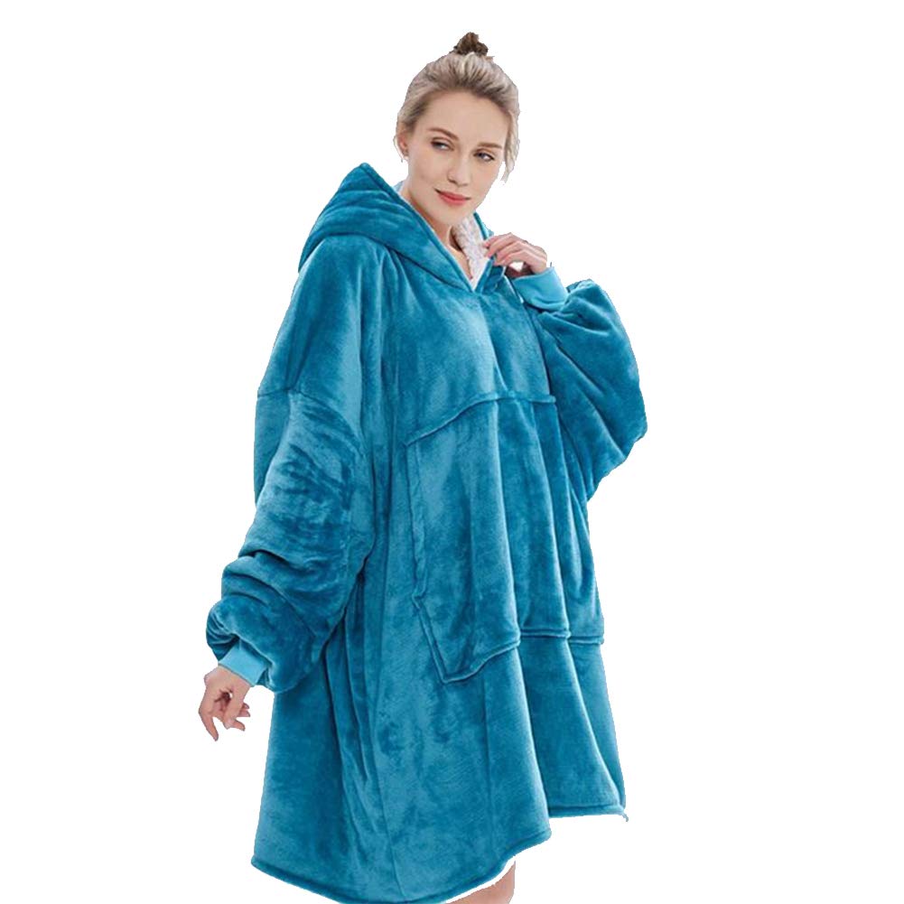 Hoodie Oversized Hoodie Sweatshirt Blanket Super Soft Warm Comfortable Blanket Hoodie, One Size Fits All Men Women Girls, Boys