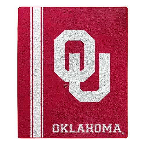 NORTHWEST NCAA Oklahoma Sooners Sherpa Throw Blanket