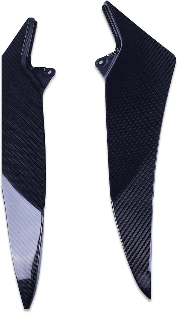 100% Real 3K Carbon Fiber Gas Tank Side Panel Fit for Yamaha 2009-2014 YZF R1 YZF-R1 Twill Weave