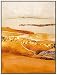 Amanti Art Framed Canvas Wall Art Print Element Fire by Design Fabrikken (32 in. W x 42 in. H), Sylvie Greywash Frame - Oversize