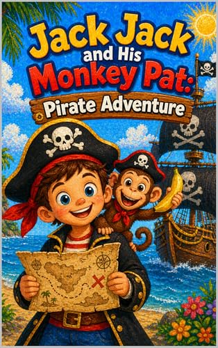 Jack Jack and His Monkey Pat: Pirate Adventure (English Edition)