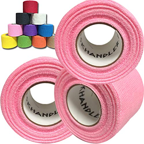 Cinta antideslizante profesional para baqueta paquete de tres (Rosa) miniatura 1
