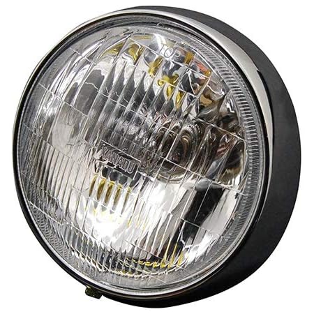 Amazon バイクパーツセンター 丸型ヘッドライトassy ホンダ スーパーカブ C50 Std Dx ヘッドライト 車 バイク