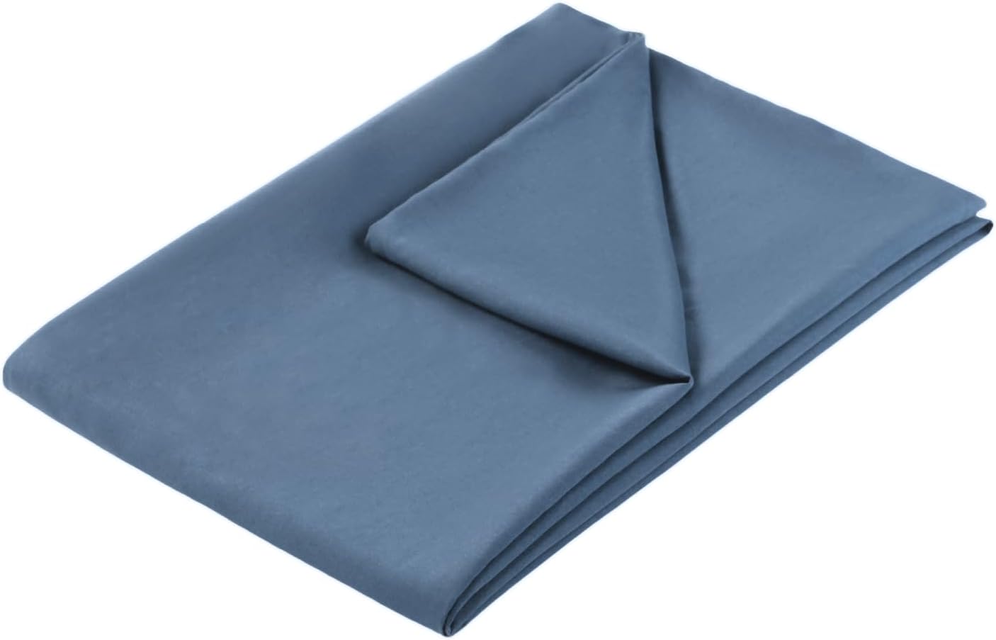 Weighted Blanket Cover 48x72, Light-Blue, 48x72 Weighted Blanket Cover, Duvet Cover for Weighted Blanket, Heavy Weighted Blanket Cover with 8 Ties