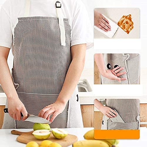 Image of Windkart Waterproof Kitchen Apron 40 Inch - Light Duty Extra Long Cooking and Dishwashing Apron | Durable Chemical Resistant Work Clothes for Cleaning Gardening Food Prep