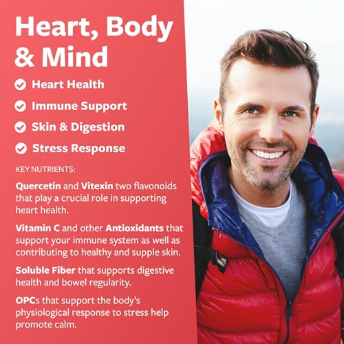 Hawthorn Berry Capsules (4 Month Supply) High Strength 4:1 Extract - Digestion & Heart Health Supplements - Concentrated from 2660mg Hawthorn - Vegan, Non-GMO Hawthorne Supplement - 120 capsules - Image 3