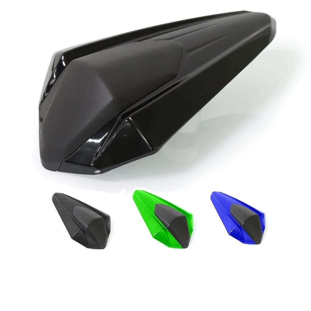 Moto Carenatura Cappuccio Copertura Sede per Kawasaki per Ninja 125 per Ninja125 Z 125 Z125 2018 2019 2020 2021 Sedile Passeggero Posteriore Cowl Gobba Carenatura Fodere per sedili moto(Verde)