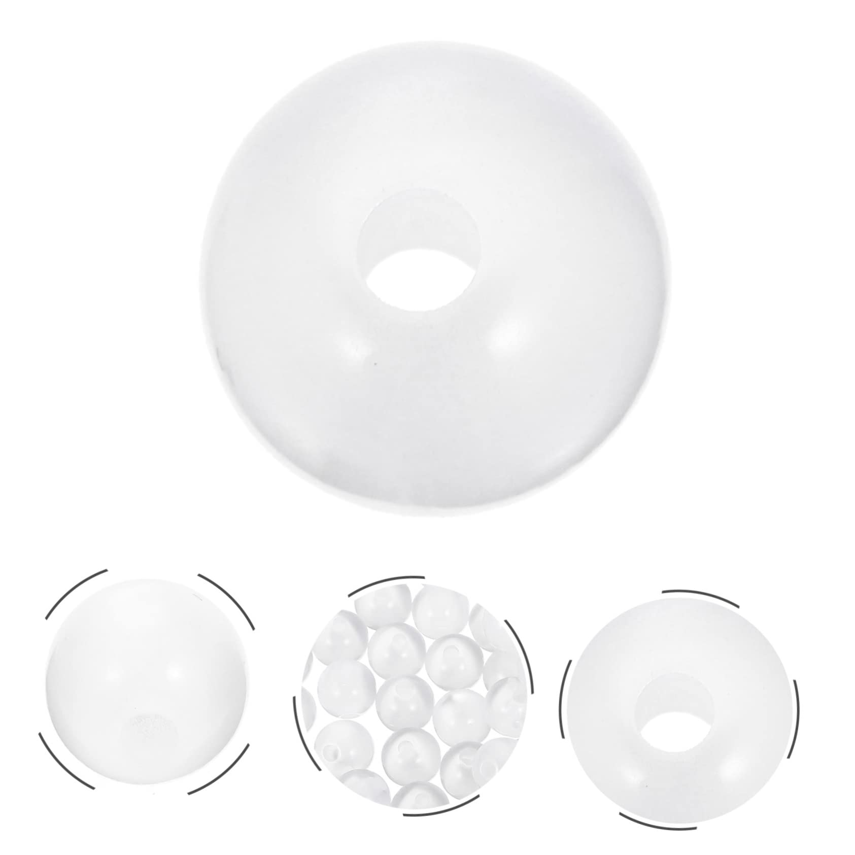 SHINEOFI 500piezas Abalorios Sueltos De Gato Ojo Para Fabricación De Joyería Beads Para Pulseras y Collares Diy Accesorios De Manualidades