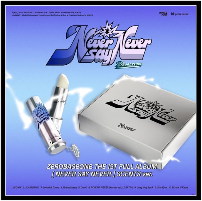 Amazon.com: ZEROBASEONE Never Say Never [SCENTS Ver.] 1ST Full